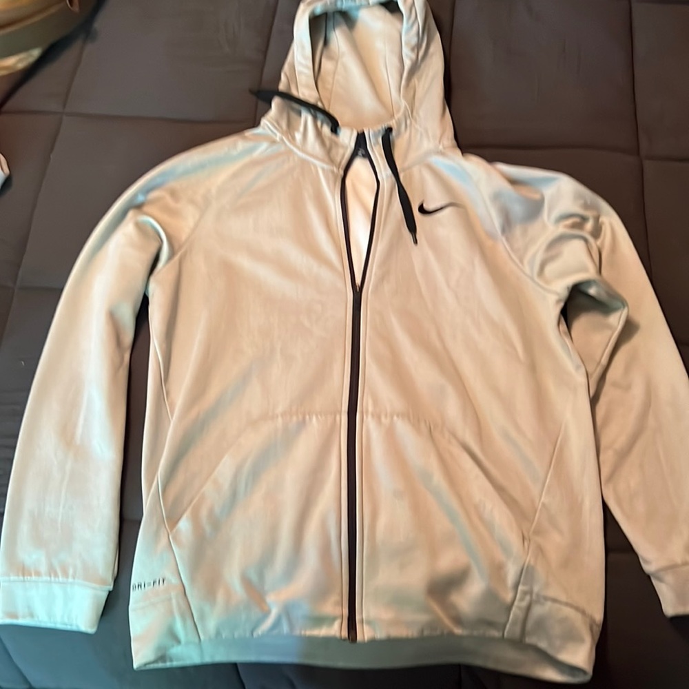 Nike Dri-Fit Full Zip Fleece Jacket Large